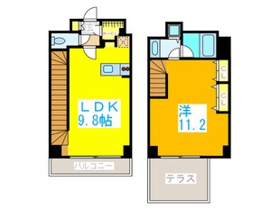 HF中野坂上レジデンスの物件間取画像